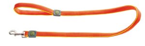 Hunter Поводок для собак Maui 25/120, сетчатый текстиль, оранжевый