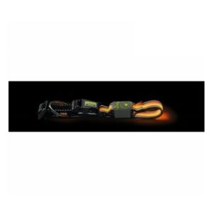 Hunter LED Ошейник светодиодный Manoa Glow S (45-50)/2,5, оранжевый