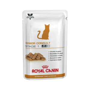 Royal Canin Senior Consult Stage 1 для кастрированных котов и кошек свыше 7 лет (кусочки в соусе)