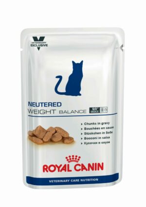Паучи Royal Canin VCN Neutered Weight Balance для кастрированных котов и кошек с избыточным весом