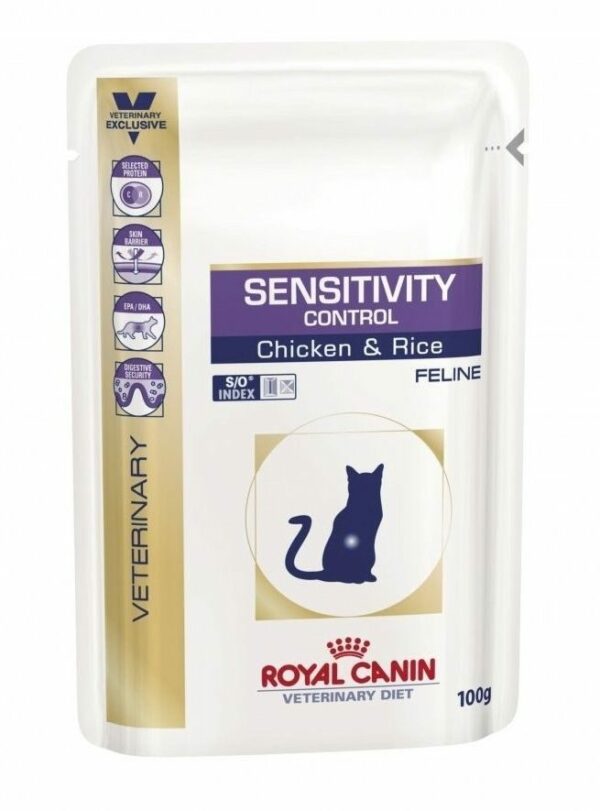 Royal Canin Obesity Sensitivity Control консервы для кошек с аллергией, пауч