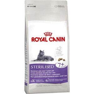 Корм Royal Canin Sterilised 7+ для кастрированных котов и стерилизованных кошек старше 7 лет