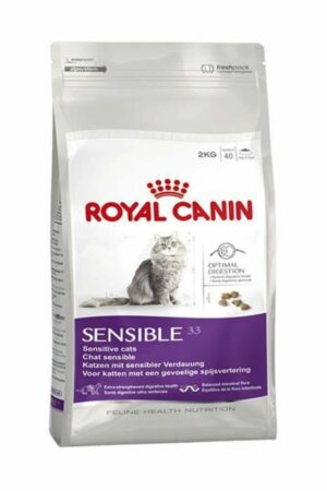 Royal Canin SENSIBLE 33  для кошек с чувствительной пищеварительной системой в возрасте с 1 года до 7 лет