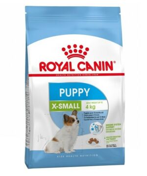 Royal Canin X-Small Puppy для щенков миниатюрных пород меньше 4 кг с 2 до 10 месяцев