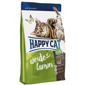 Сухой корм Happy Cat Fit&Well Adult Lamb для кошек с ягненком