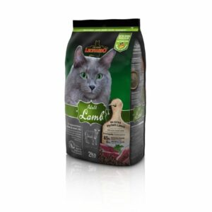 Сухой корм Leonardo Adult Lamb для взрослых кошек при аллергии с ягненком и рисом