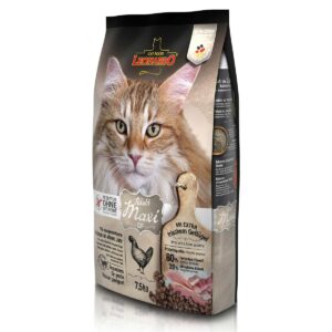Сухой беззерновой корм Leonardo Adult Maxi GF для взрослых кошек крупных пород с птицей