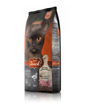 Сухой корм Leonardo Adult Duck&Rice для кошек с чувствительным пищеварением с уткой и рисом