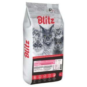 Сухой корм Blitz Adult Cats Lamb для взрослых кошек с ягненком