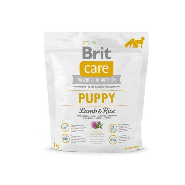 Brit Care Puppy All Breed сухой корм для щенков всех пород с ягненком с рисом