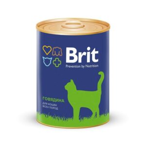 Brit Premium Beef для кошек всех пород с говядиной