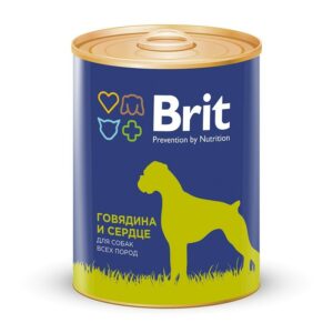 Brit Premium BEEF & HEARТ консервы для собак с говядиной и сердцем