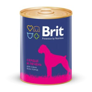 Brit Premium HEART & LIVER консервы для собак с сердцем и печенью