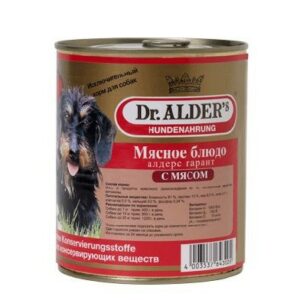 Консервы Dr. Alder's Garant для взрослых собак с говядиной