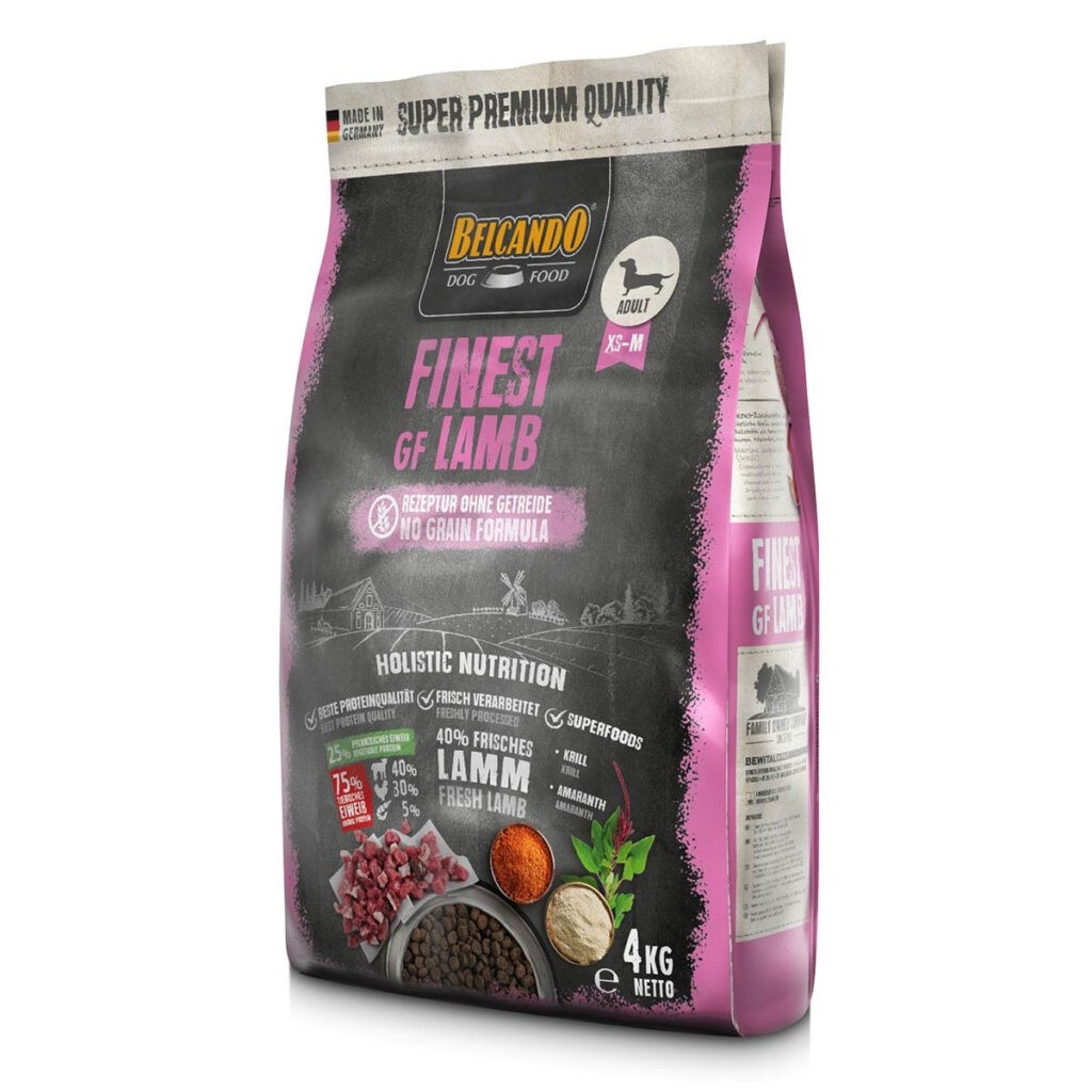 Belcando Finest Grain Free сухой беззерновой корм для привередливых собак с ягненком