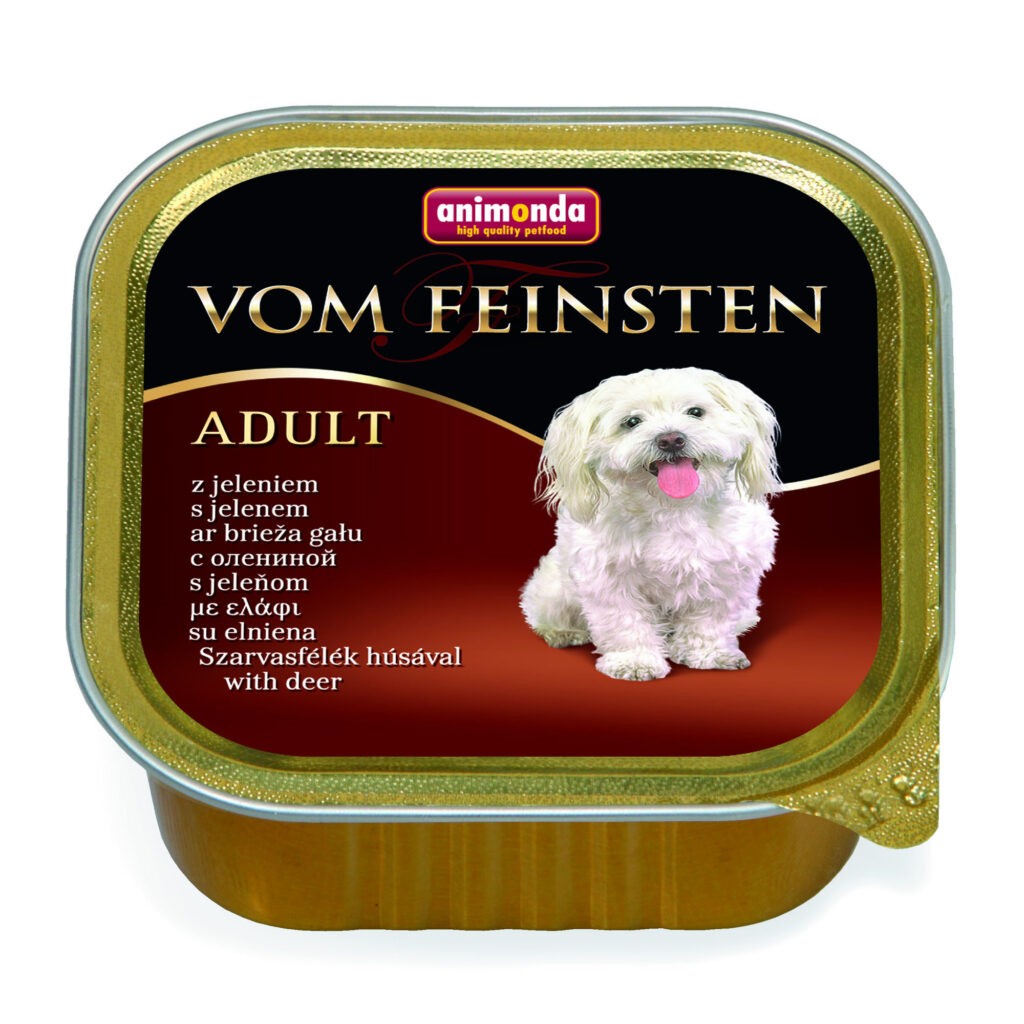 Animonda Vom Feinsten Adult  консервы для собак с олениной