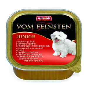 Animonda Vom Feinsten Junior консервы для щенков с говядиной и мясом домашней птицы