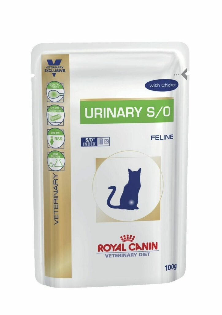 Royal Canin URINARY S/O FELINE WITH CHICKEN (лечебный корм – диета для кошек при заболеваниях нижних мочевыводящих путей)