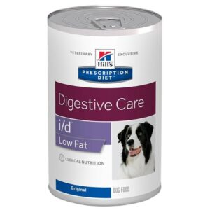 Влажный диетический корм для собак Hill's Prescription Diet i/d Low Fat Digestive Care при растройствах пищевания с низким содержанием жира, с курицей