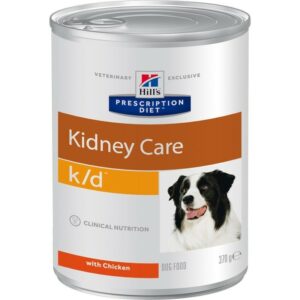 Влажный диетический корм для собак Hill's Prescription Diet k/d Kidney Care при хронической болезни почек