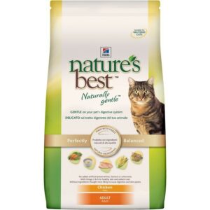 Hill's Natures Best натуральный сухой корм для кошек от 1 до 7 лет с курицей и овощами