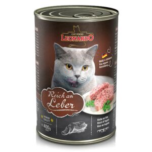 Консервированный корм Leonardo Quality Selection для кошек с печенью