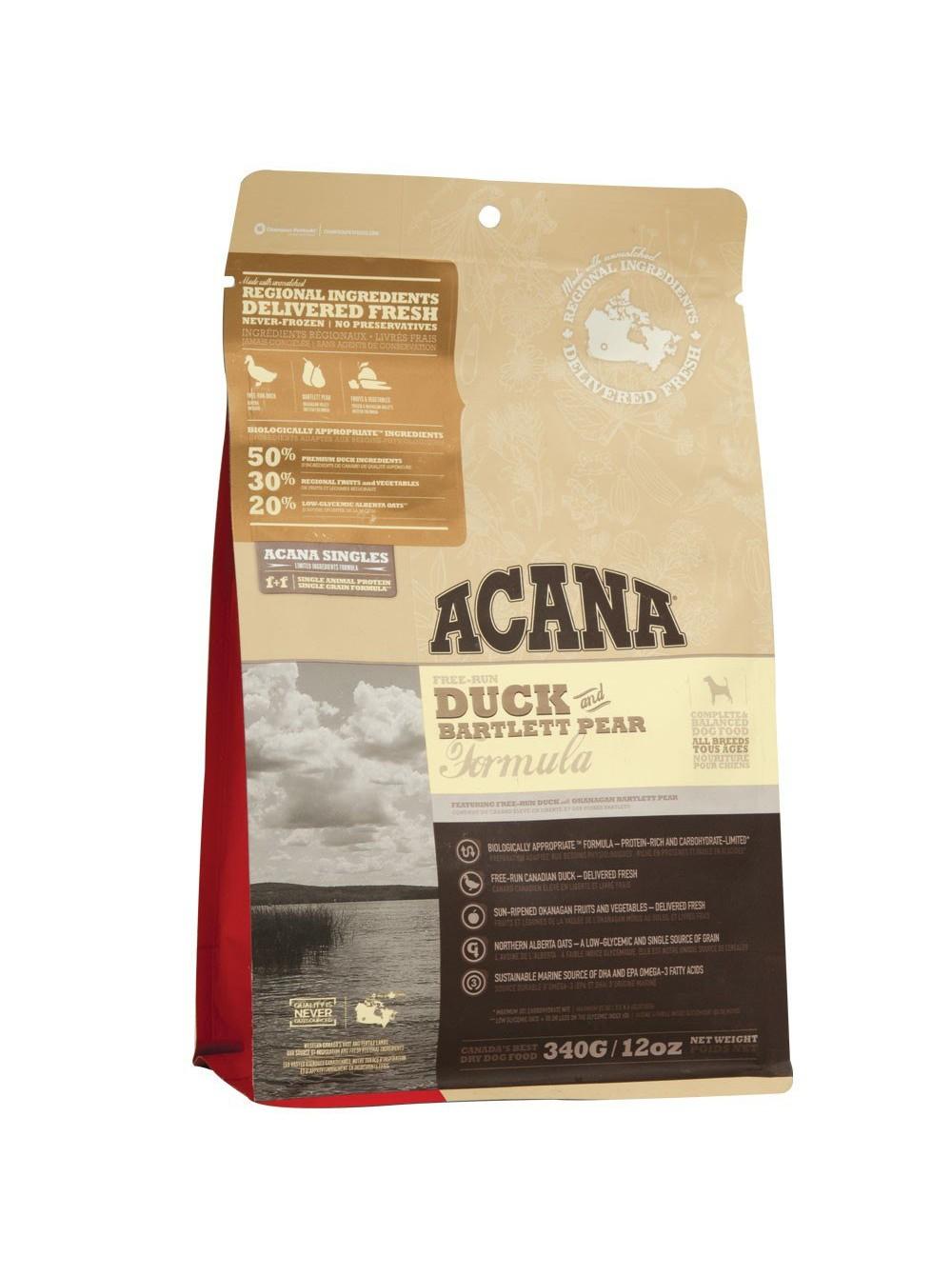 Acana для собак купить. Акана корм для собак утка груша. Acana корм 340 грамм. Acana сухой корм для собак Adult Dog, 11,4 кг штрих код.
