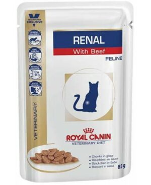 Royal Canin Feline для кошек с говядиной (в соусе)