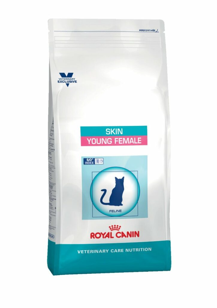 ROYAL CANIN NEUTERED SKIN YOUNG FEMALE FELINE лечебный корм для стерилизованных кошек с чувствительной кожей в возрасте до 7 лет