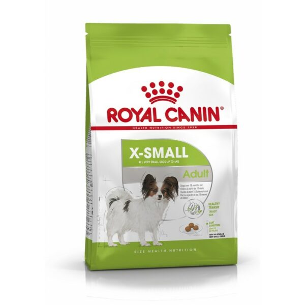 Сухой корм Royal Canin X-Small Adult для собак миниатюрных пород от 10 месяцев до 8 лет