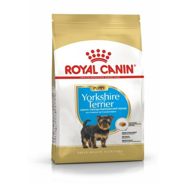 Сухой корм Royal Canin Yorkshire Terrier Puppy для щенков породы йоркширский терьер