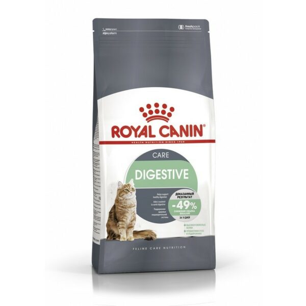 Сухой корм Royal Canin Digestive Care для взрослых кошек с расстройствами пищеварительной системы