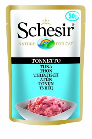 Schesir консервы для кошек с тунцом