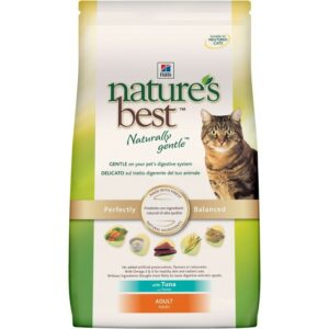 Hill's Natures Best натуральный сухой корм для кошек от 1 до 7 лет с тунцом и овощами