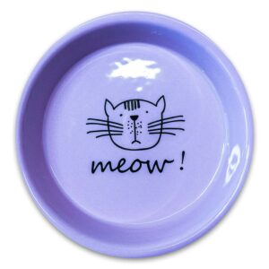 КерамикАрт миска керамическая для кошек  MEOW! 200 мл