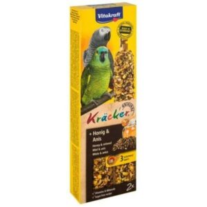 VITAKRAFT Honey-Aniseed 2 шт rрекеры для крупных попугаев медовые 1х8