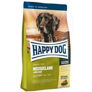 HAPPY DOG Supreme NevseelandLamm 1 кг сухой корм для взрослых собак ягненок с рисом 1х4