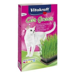 VITAKRAFT 120 г смесь для проращивания свежей травы для кошек 1х6