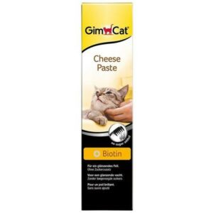 GIMPET Kase-Pasta 50 г сырная паста с биотином для вывода шерсти из желудка для кошек 1х10