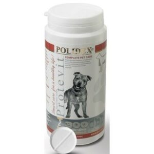 POLIDEX Protevit plus 300 таб протевит плюс для собак стимулирует рост мышечной ткани повышает выносливость 1х8