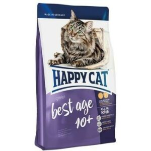 HAPPY CAT Supreme Fit&Well Senior Best Age 10+ 300 г сухой корм для взрослых кошек старше 10 лет 1х6