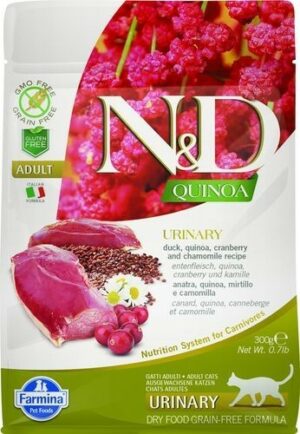 FARMINA N&D Quinoa Adult Urinary 300 г корм беззерновой для кошек