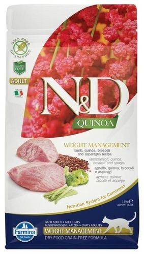 FARMINA N&D Quinoa Adult Weight Management 300 г корм беззерновой для кошек