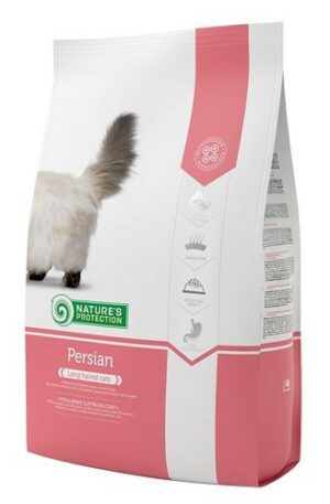 NATURE’S PROTECTION Persian 18кг полнорационное сбалансированное питание для взрослых длинношерстных кошек