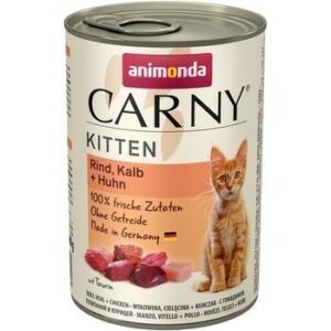 ANIMONDA CARNY KITTEN 400 г консервы для котят с говядиной