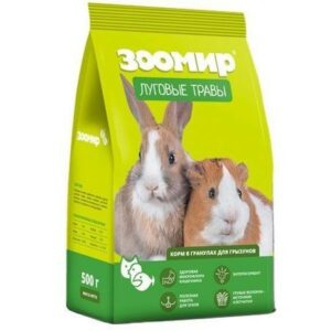 ЗООМИР Луговые травы 500 г корм для кроликов