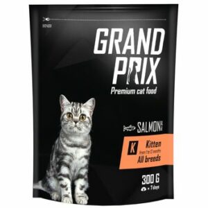 GRAND PRIX Kitten 300 г сухой корм для котят с лососем 1х26