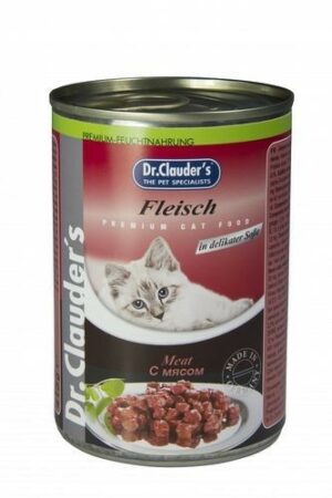 Dr.Clauder`s 415 г консервы для кошек мясо 1х12