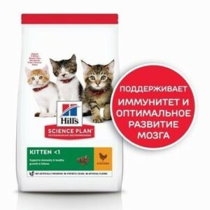 Hill`s Science Plan Kitten 3 кг сухой корм для котят для поддержания здорового развития курица 1х4