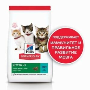 Hill`s Science Plan Kitten 7 кг сухой корм для котят для поддержания здорового развития тунец